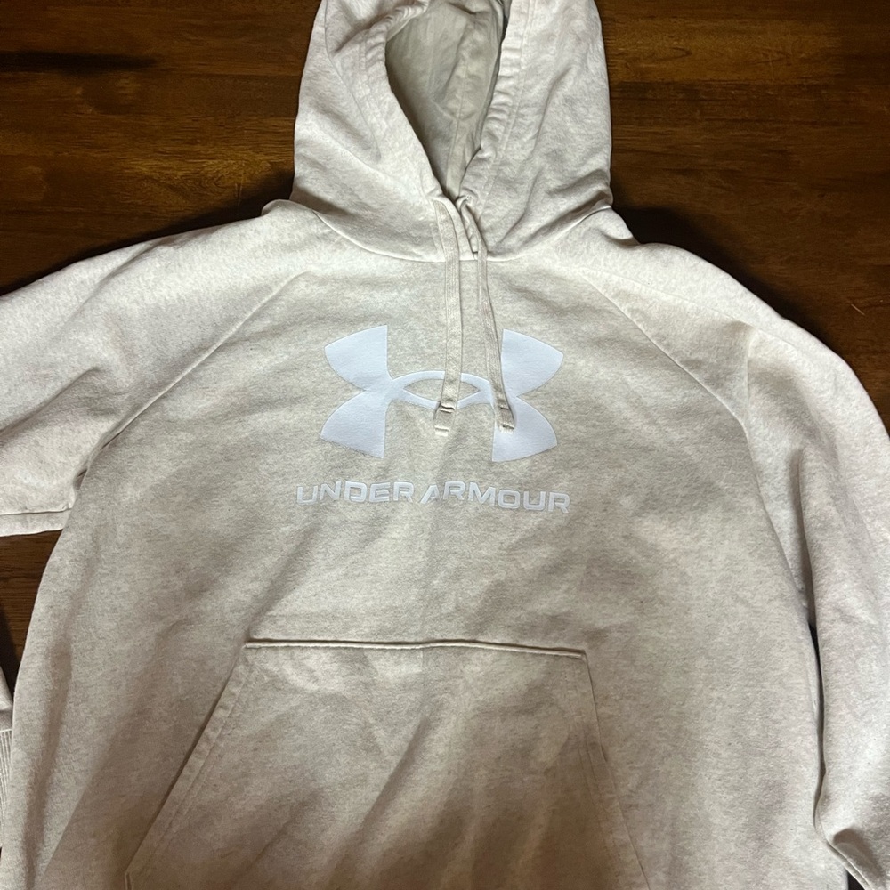 Under Armour Beige Hoodie